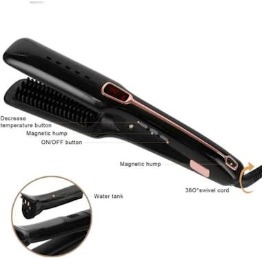 Tech DISCOUNT TD® Pro Long Lasting Dual Plate Steam Hair Straigh Tech DISCOUNT TD® Pro Long Lasting Dual Plate Steam Hair Straigh