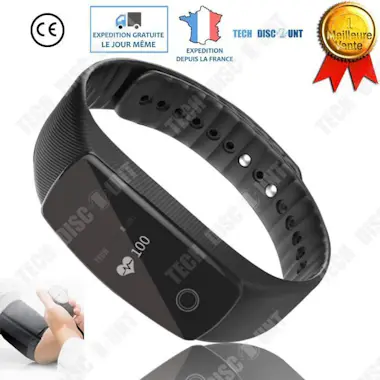 Tech DISCOUNT TD® reloj conectado pulsera inteligente presión ar Tech DISCOUNT TD® reloj conectado pulsera inteligente presión ar