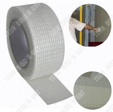 Tech DISCOUNT CINTA ADHESIVA PARA PANELES DE YESO TD® - 50 mm x Tech DISCOUNT CINTA ADHESIVA PARA PANELES DE YESO TD® - 50 mm x