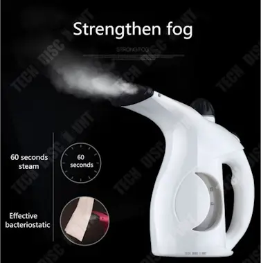 Tech DISCOUNT TD® Travel Handheld Steamer Iron Wireless Portable Tech DISCOUNT TD® Travel Handheld Steamer Iron Wireless Portable