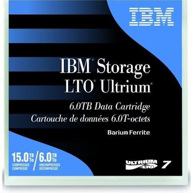 IBM Cartucho de datos LTO Ultrium 7 de 6000 GB LTO IBM Cartucho de datos LTO Ultrium 7 de 6000 GB LTO
