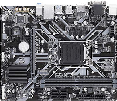 Gigabyte H310M-D3H Placa Base Intel H310 DDR4 Negro Gigabyte H310M-D3H Placa Base Intel H310 DDR4 Negro
