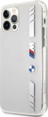 BMW Funda PC/TPU Rayas Plateadas iPhone 12/12 Pro (BM BMW Funda PC/TPU Rayas Plateadas iPhone 12/12 Pro (BM