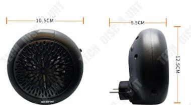 Tech DISCOUNT TD® mini ventilador portátil calentador eléctrico Tech DISCOUNT TD® mini ventilador portátil calentador eléctrico