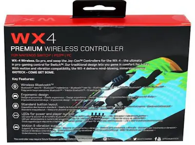 Gioteck - WX4 - Controlador de interruptor Bluetooth - Dis Gioteck - WX4 - Controlador de interruptor Bluetooth - Dis