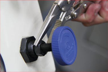 KS TOOLS Alicates de presión de mordazas largas, 125mm KS TOOLS Alicates de presión de mordazas largas, 125mm