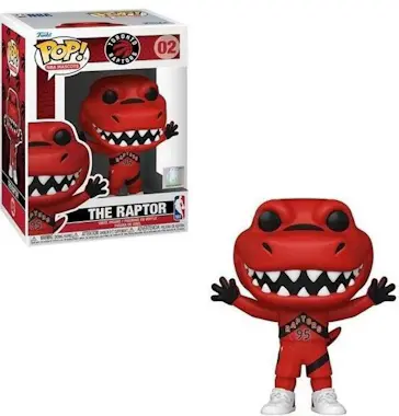 Funko Pop! NBA: Mascotas- Toronto- Raptor (nueva pose) Funko Pop! NBA: Mascotas- Toronto- Raptor (nueva pose)
