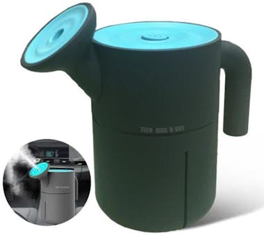 Tech DISCOUNT TD® Kettle 200ml forma regadera azul negro calenta Tech DISCOUNT TD® Kettle 200ml forma regadera azul negro calenta