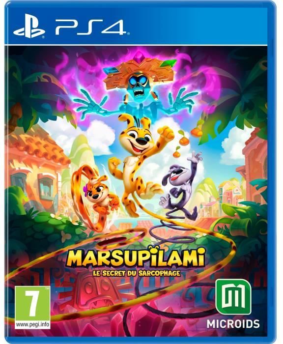 marsupilami el secreto del sarcofago - juego de ps4 edicion tropical