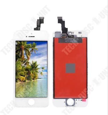 Tech DISCOUNT Pantalla TD® LCD + Pantalla Táctil Iphone 5 Blanco Tech DISCOUNT Pantalla TD® LCD + Pantalla Táctil Iphone 5 Blanco