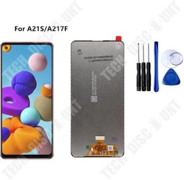 Tech DISCOUNT Pantalla de teléfono móvil TD® adecuada para Samsu Tech DISCOUNT Pantalla de teléfono móvil TD® adecuada para Samsu