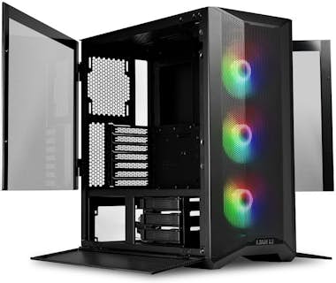 Lian Li LANCOOL II MESH C RGB-X Caja PC USB 2 Vidrio Templ Lian Li LANCOOL II MESH C RGB-X Caja PC USB 2 Vidrio Templ