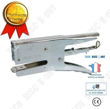 Tech DISCOUNT Grapadora manual de oficina n°24/6 26/6 gran capac Tech DISCOUNT Grapadora manual de oficina n°24/6 26/6 gran capac