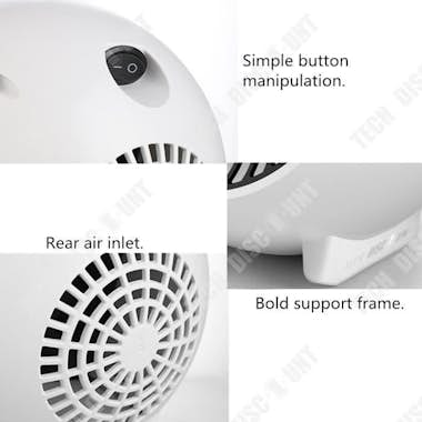 Tech DISCOUNT Calefactor auxiliar baño catálisis gas soplado 20L Tech DISCOUNT Calefactor auxiliar baño catálisis gas soplado 20L