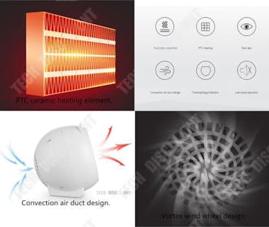 Tech DISCOUNT Calefactor auxiliar baño catálisis gas soplado 20L Tech DISCOUNT Calefactor auxiliar baño catálisis gas soplado 20L