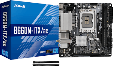 Asrock B660M-ITX/AC Place Base Intel Pentium 64 GB DDR4 N Asrock B660M-ITX/AC Place Base Intel Pentium 64 GB DDR4 N