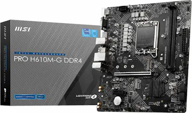 MSI Pro H610M-G Placa Base Intel 12 Gen 128 GB DDR4 Ne MSI Pro H610M-G Placa Base Intel 12 Gen 128 GB DDR4 Ne