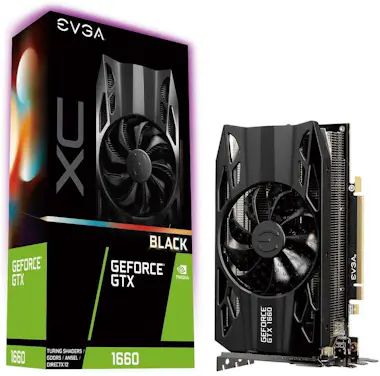EVGA GeForce GTX 1660 XC Black Gaming Tarjeta Gráfica 6 EVGA GeForce GTX 1660 XC Black Gaming Tarjeta Gráfica 6
