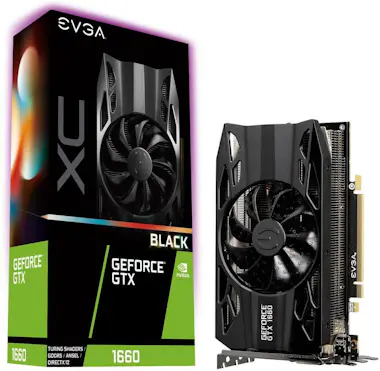 EVGA GeForce GTX 1660 XC Black Gaming Tarjeta Gráfica 6 EVGA GeForce GTX 1660 XC Black Gaming Tarjeta Gráfica 6