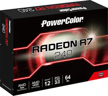 PowerColor R7 240 Tarjeta Gráfica 4GB GDDR5 1150 MHz PCI-E Ne PowerColor R7 240 Tarjeta Gráfica 4GB GDDR5 1150 MHz PCI-E Ne