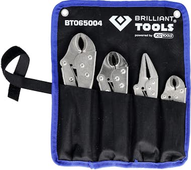 BRILLIANT TOOLS Brilliant Tools Juego de tenazas de fijación / ali BRILLIANT TOOLS Brilliant Tools Juego de tenazas de fijación / ali