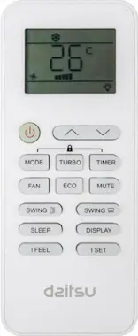 Daitsu Aire Acondicionado ECO DS9KDR2 2261Frig Daitsu Aire Acondicionado ECO DS9KDR2 2261Frig