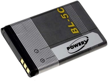 POWERY Batería para Nokia 1100, 3,7V, 1100mAh/4,1Wh, Li-I POWERY Batería para Nokia 1100, 3,7V, 1100mAh/4,1Wh, Li-I