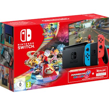 Nintendo Nintendo Switch + Mario Kart 8 Deluxe + 3-Month Sw