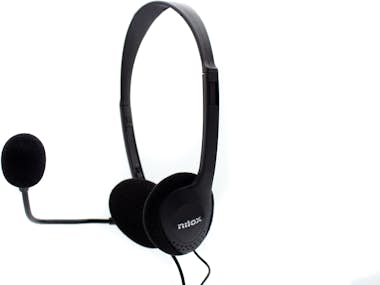 Nilox Nilox AURICULARES DOBLE JACK CON MICROFONO PC Nilox Nilox AURICULARES DOBLE JACK CON MICROFONO PC