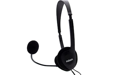 Nilox Nilox AURICULARES DOBLE JACK CON MICROFONO PC Nilox Nilox AURICULARES DOBLE JACK CON MICROFONO PC