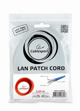 Gembird Gembird PP6U-0.25M/B cable de red Azul 0,25 m Cat6 Gembird Gembird PP6U-0.25M/B cable de red Azul 0,25 m Cat6