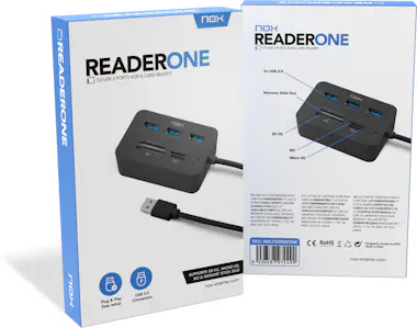 Nox NOX Lite Reader One Alámbrico USB 3.2 Gen 1 (3.1 G Nox NOX Lite Reader One Alámbrico USB 3.2 Gen 1 (3.1 G