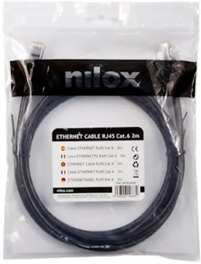 Nilox Nilox Cable RJ45 CAT.6 de - 2 metros Nilox Nilox Cable RJ45 CAT.6 de - 2 metros