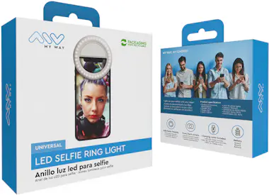 MYWAY MYWAY MWCHL0007 flash para móvil LED Blanco MYWAY MYWAY MWCHL0007 flash para móvil LED Blanco