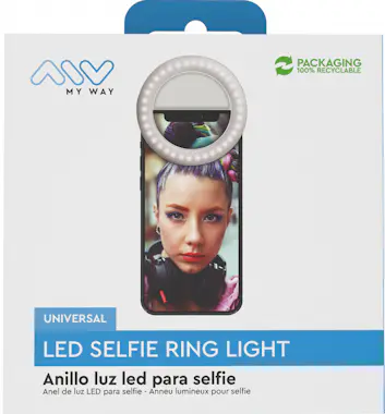 MYWAY MYWAY MWCHL0007 flash para móvil LED Blanco MYWAY MYWAY MWCHL0007 flash para móvil LED Blanco