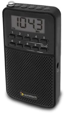 Sunstech Sunstech RPDS81 Portátil Digital Negro Sunstech Sunstech RPDS81 Portátil Digital Negro