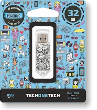 Tech1tech TECH1TECH TEC4016-32 unidad flash USB 32 GB USB ti