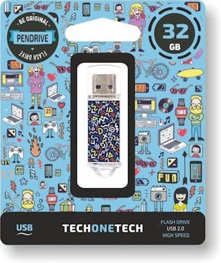 Tech1tech TECH1TECH TEC4015-32 unidad flash USB 32 GB USB ti