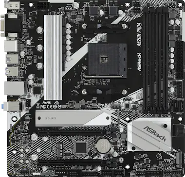 Asrock Asrock A520M Pro4 Zócalo AM4 micro ATX Asrock Asrock A520M Pro4 Zócalo AM4 micro ATX