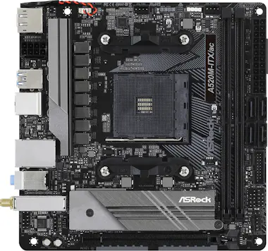 Asrock Asrock A520M-ITX/ac Zócalo AM4 micro ATX Asrock Asrock A520M-ITX/ac Zócalo AM4 micro ATX