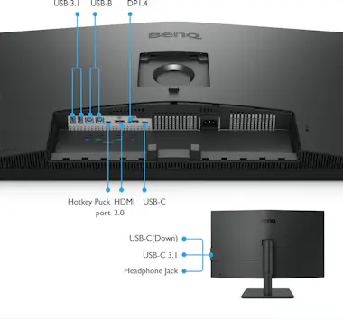 Benq Benq PD3205U 80 cm (31.5"") 3840 x 2160 Pixeles 4K Benq Benq PD3205U 80 cm (31.5"") 3840 x 2160 Pixeles 4K