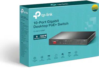 TP-Link TP-Link TL-SG1210MP switch No administrado Gigabit TP-Link TP-Link TL-SG1210MP switch No administrado Gigabit
