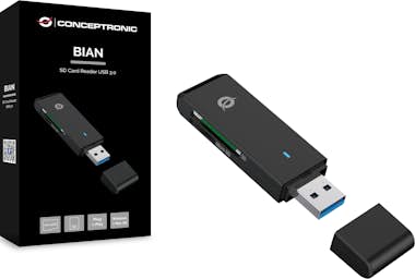Conceptronic Conceptronic BIAN02B lector de tarjeta USB 3.2 Gen