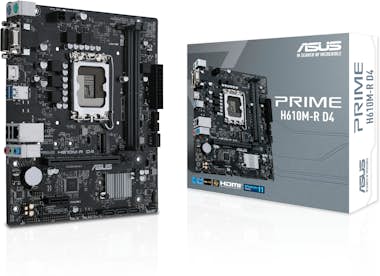 Asus ASUS PRIME H610M-R D4 Intel H610 LGA 1700 micro AT Asus ASUS PRIME H610M-R D4 Intel H610 LGA 1700 micro AT