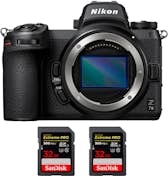Nikon Z7 II Cuerpo + 2 SanDisk 32GB Extreme PRO UHS-II S