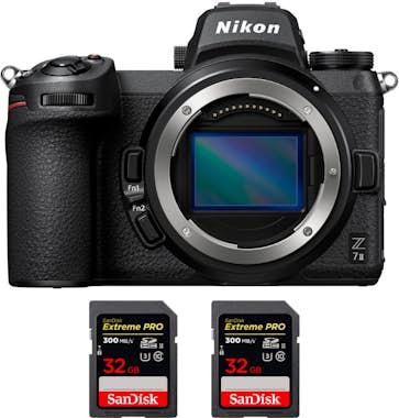 Nikon Z7 II Cuerpo + 2 SanDisk 32GB Extreme PRO UHS-II S