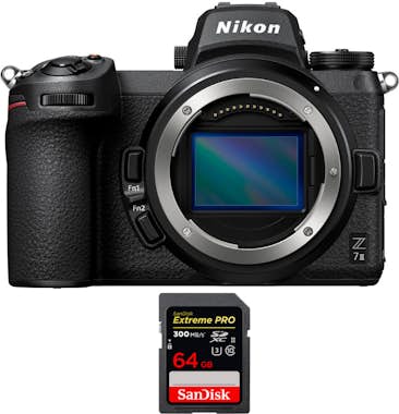 Nikon Z7 II Cuerpo + 1 SanDisk 64GB Extreme PRO UHS-II S Nikon Z7 II Cuerpo + 1 SanDisk 64GB Extreme PRO UHS-II S