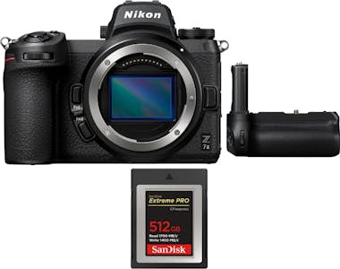 Nikon Z7 II + Grip MB-N11 + 1 SanDisk 512GB Extreme PRO Nikon Z7 II + Grip MB-N11 + 1 SanDisk 512GB Extreme PRO