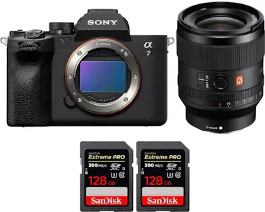 Sony A7 IV + FE 35mm f/1.4 GM + 2 SanDisk 128GB Extreme Sony A7 IV + FE 35mm f/1.4 GM + 2 SanDisk 128GB Extreme