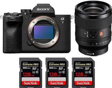 Sony A7 IV + FE 35mm f/1.4 GM + 3 SanDisk 128GB Extreme Sony A7 IV + FE 35mm f/1.4 GM + 3 SanDisk 128GB Extreme